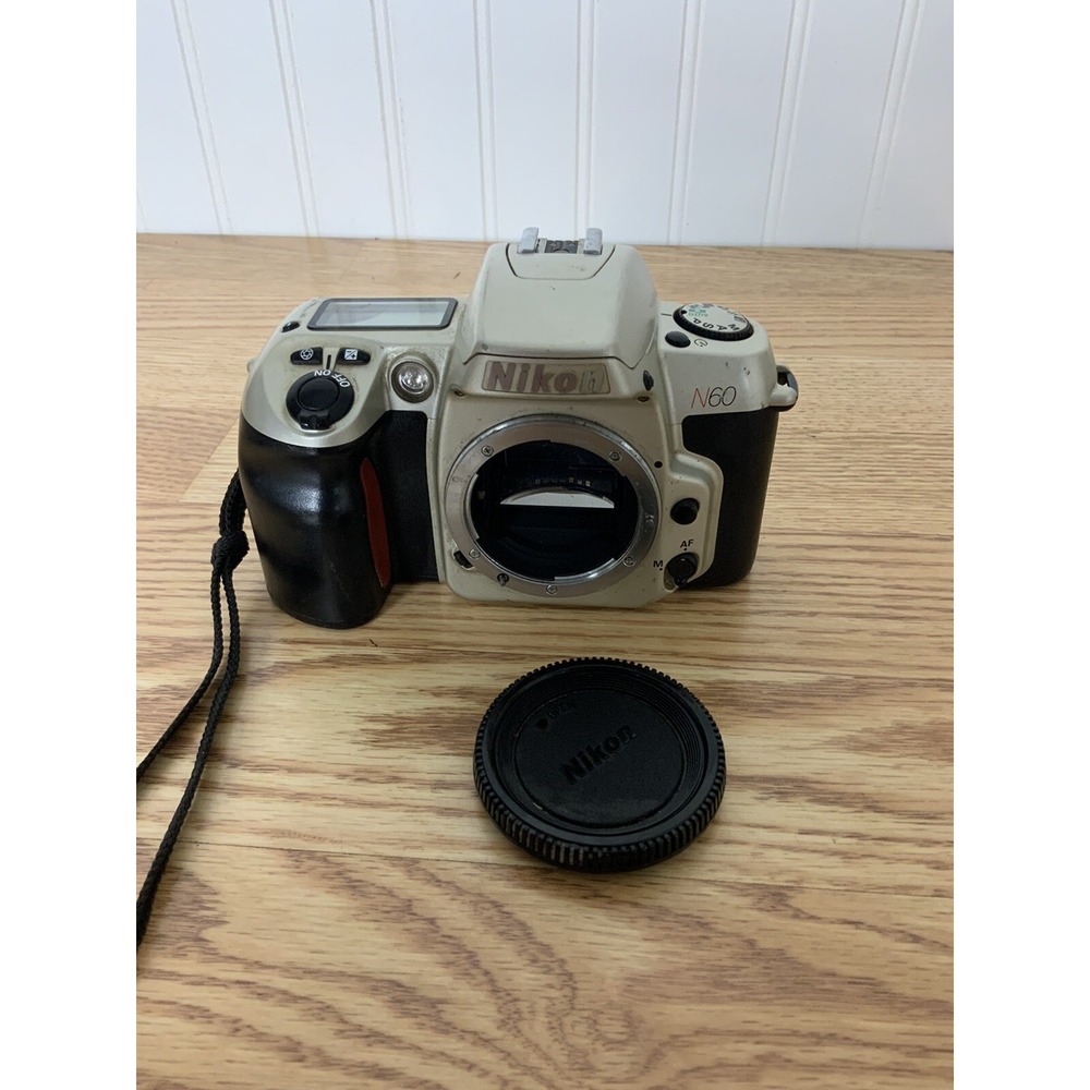 Nikon N60 35mm SLR Camera Body Untested - Picture 2 of 4